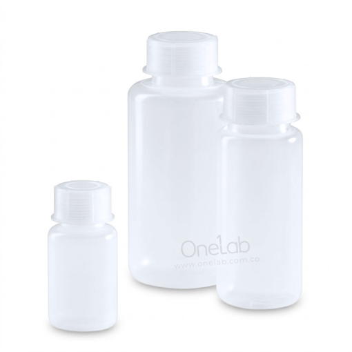 Frasco, PP, cuello ancho, con tapa rosca. VitLab