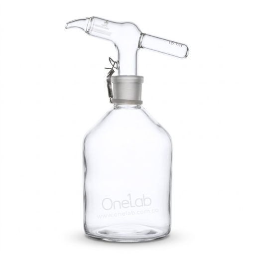 Dispensador de ácido (Kipp), 10 ml, con botella, 1000 ml. Normax